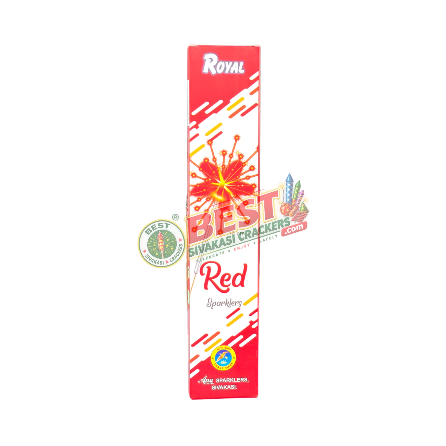 10 Cm Red Sparklers 
