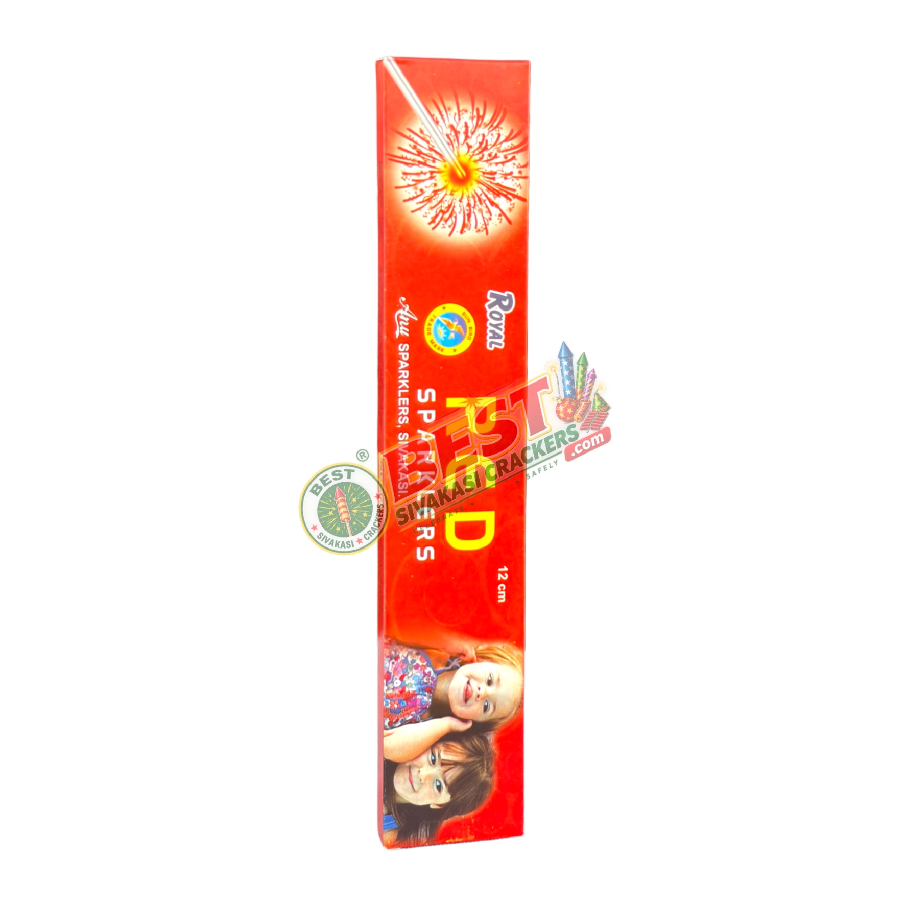 12 Cm Red Sparklers 