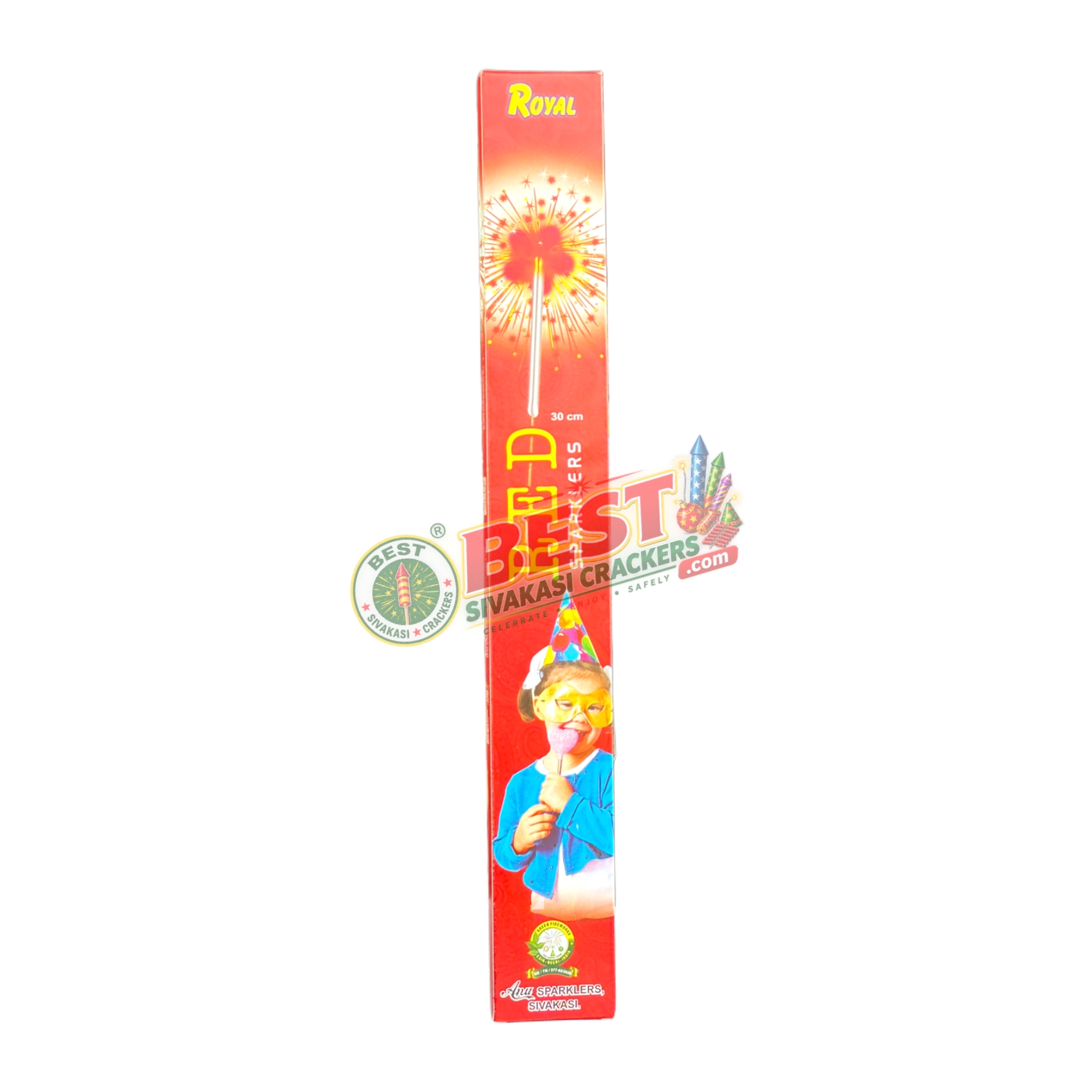 30 Cm Red Sparklers 