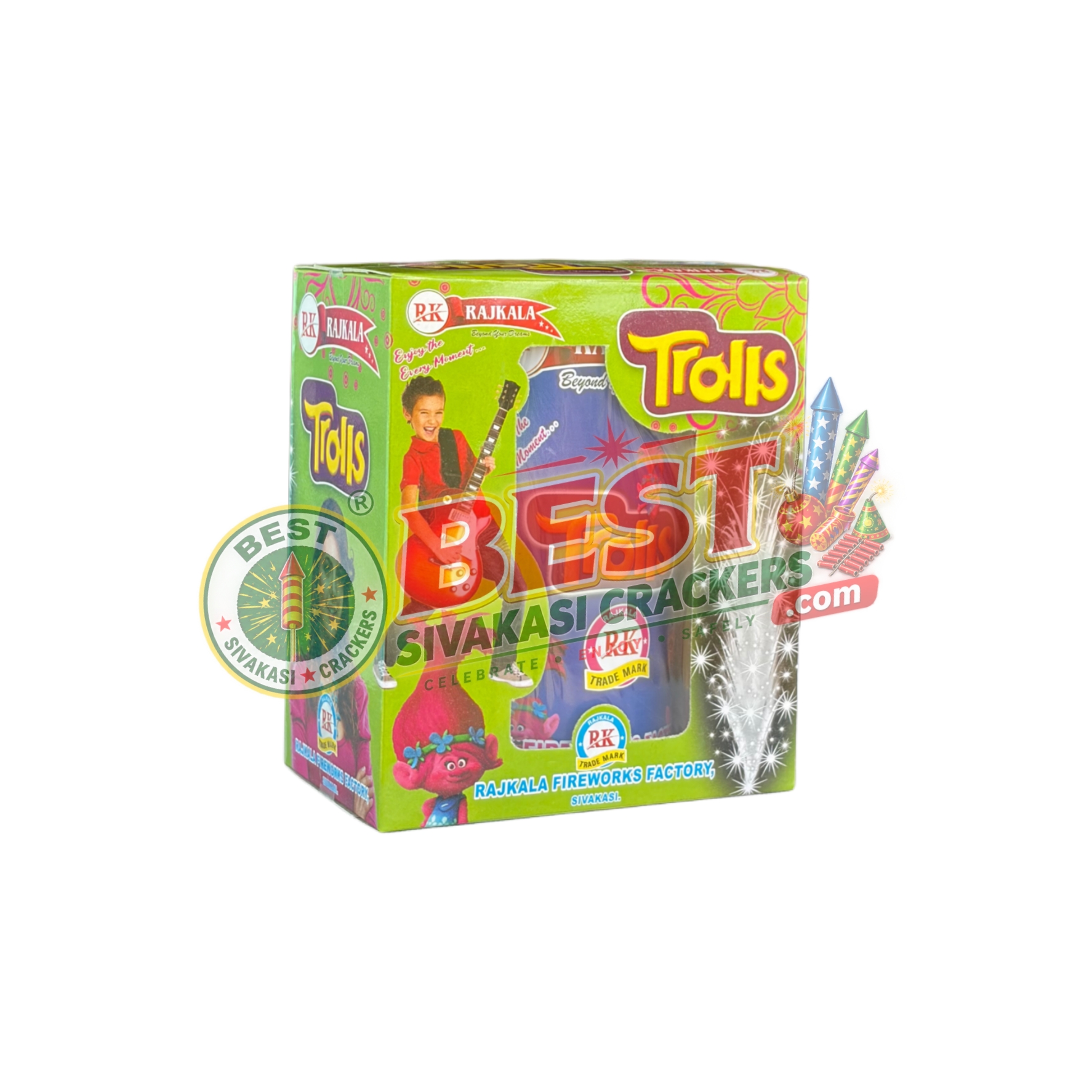 Trolls( Silver Star Crackling)
