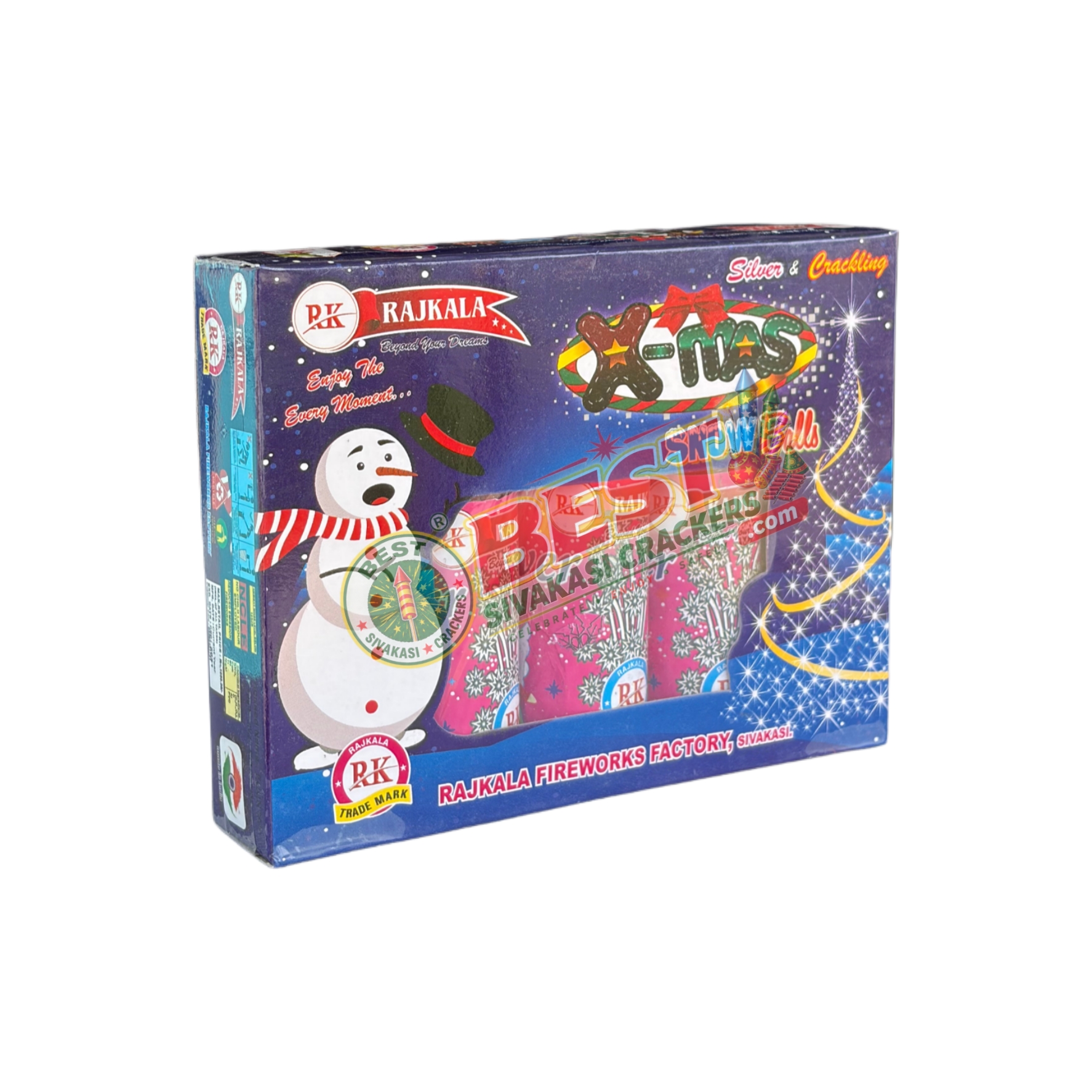 Snow Balls (White Crackling)